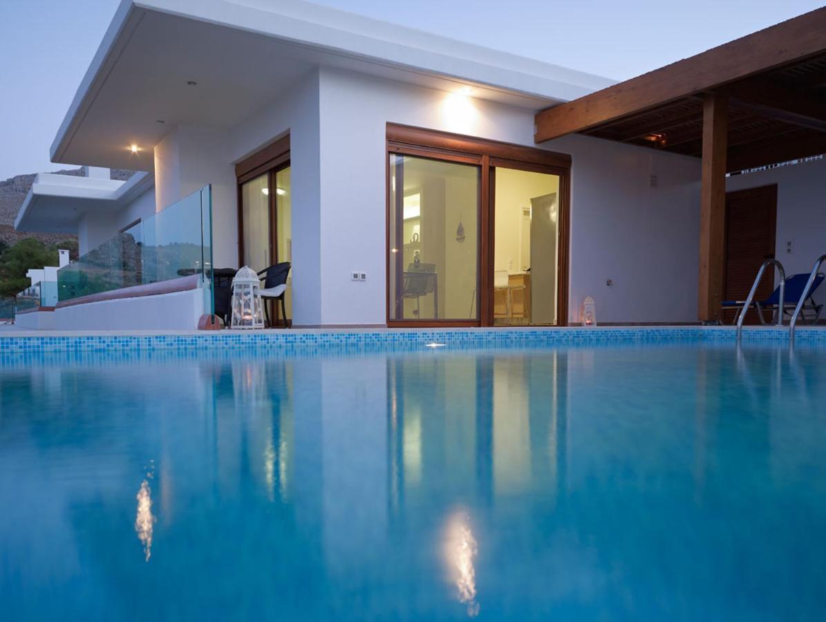 Luxury Villa Verna Lindos  Exterior photo