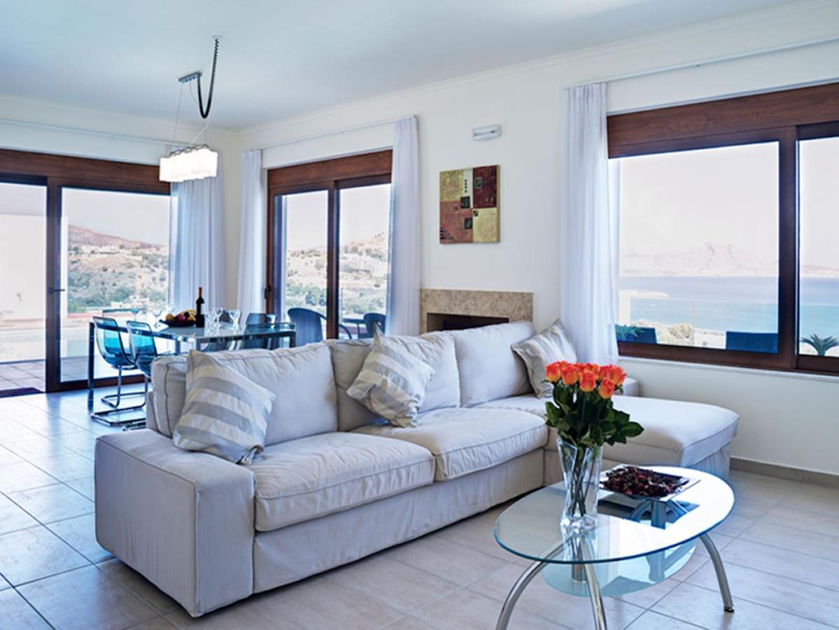 Luxury Villa Verna Lindos  Exterior photo